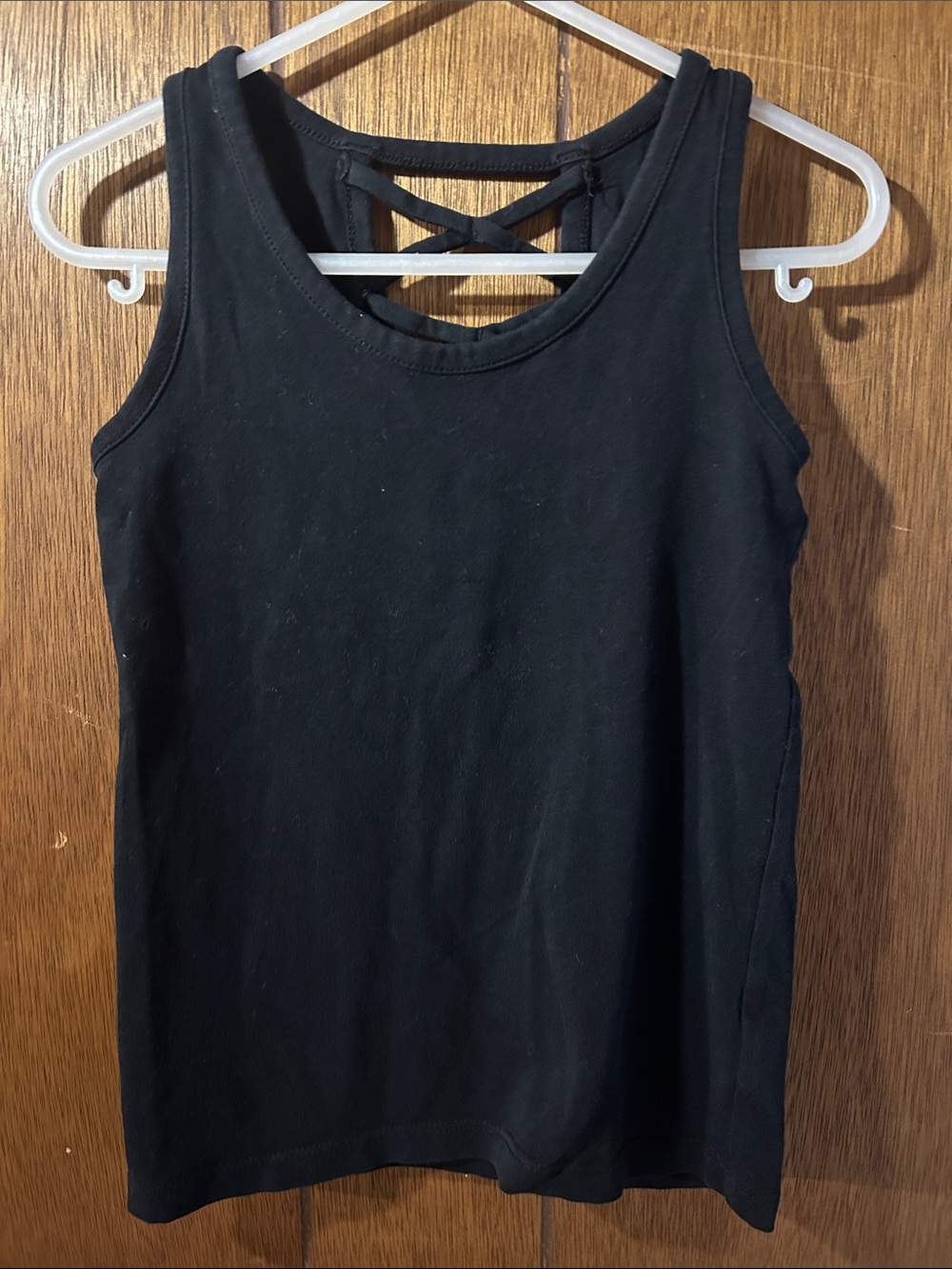 5/$20 Old Navy | Black Crisscross-Back Tank Top